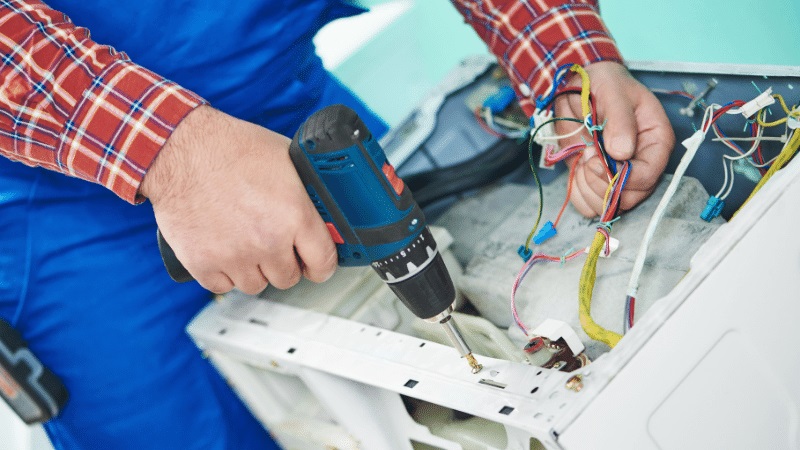 Manisa Toshiba Toshiba çamaşır makinesi kart tamiri – Su almama arızası orijinal parça ile giderildi. - Teknik servis örneği